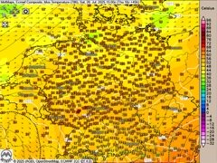 Lokale Unwettergefahr am Nachmittag