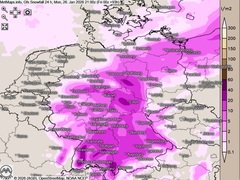 Gro&szlig;e Schneemengen im Anflug