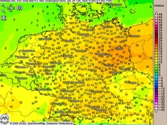 Im Osten am w&auml;rmsten