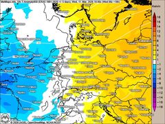 Wind, Regen und sinkende Temperaturen