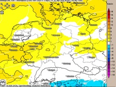 Temperatursturz am Wochenende!