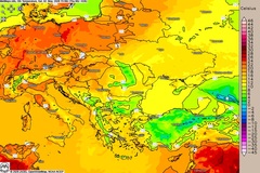Kaltlufteinbruch im &ouml;stlichen Mittelmeerraum