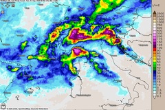 Unwettergefahr vor allem in Italien und auf dem Balkan