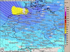 Temperatursturz und Sturm an den K&uuml;sten